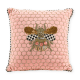 queen bee pink throw pillow 63 queen bee pink throw pillow 63