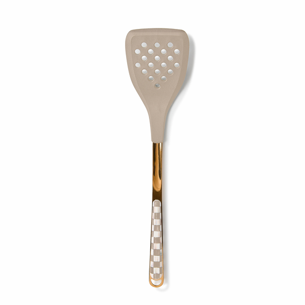 mocha check slotted spatula 8 mocha check slotted spatula 8