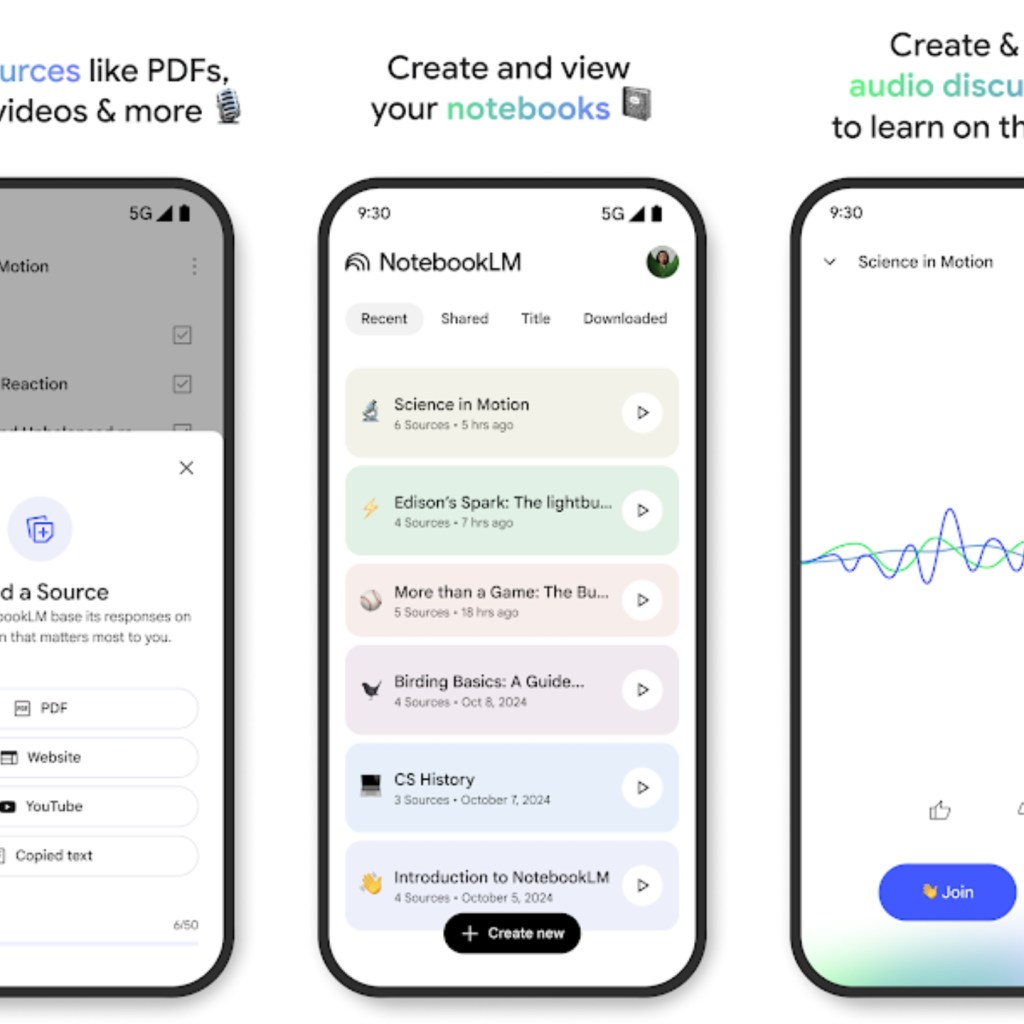 Google AI’s acceptable face, notebook lm is getting an app in May Google AI’s acceptable face, notebook lm is getting an app in May