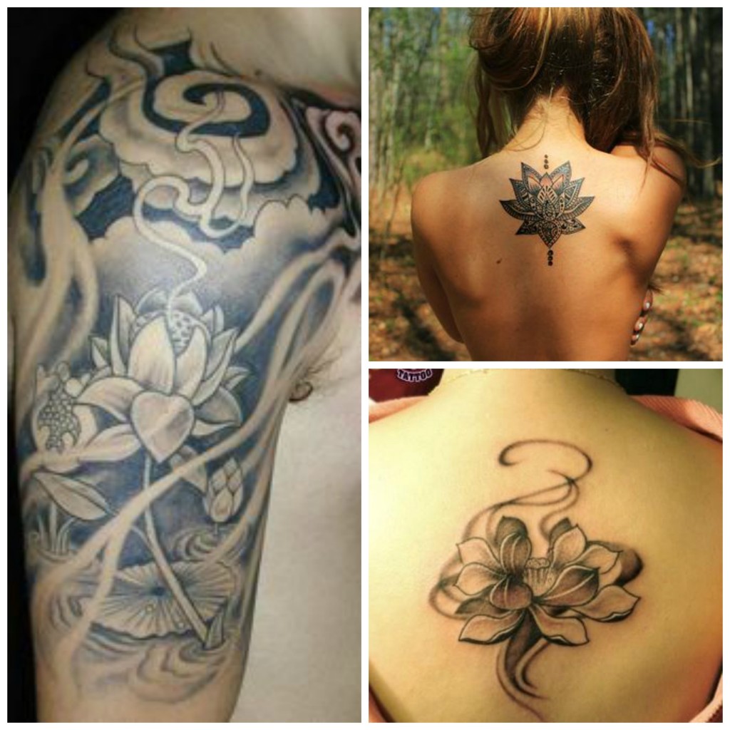 Photo tatouage lotus Photo tatouage lotus