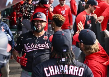Washington Nationals bash six home runs in a blow out win to get over .500 Washington Nationals bash six home runs in a blow out win to get over .500