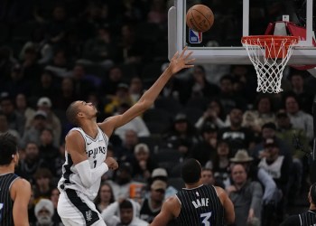 Wembanyama fuels early surge in late start as Spurs overcome travel woes to beat Magic Wembanyama fuels early surge in late start as Spurs overcome travel woes to beat Magic