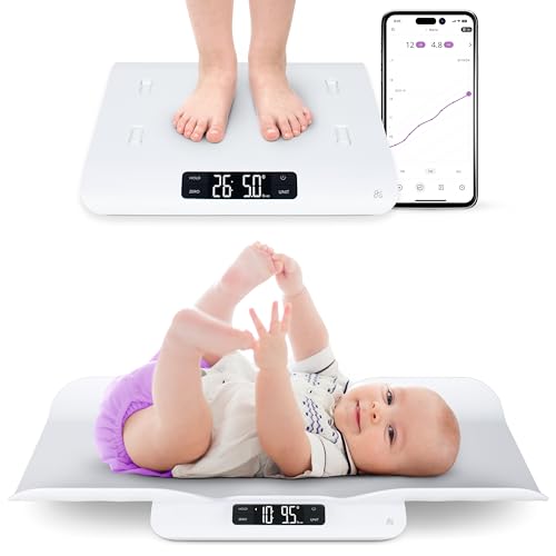 Greater Goods Smart Bluetooth Baby Scale: Accurate Weighing for Wiggly Babies, Infants, and Toddlers Greater Goods Smart Bluetooth Baby Scale: Accurate Weighing for Wiggly Babies, Infants, and Toddlers