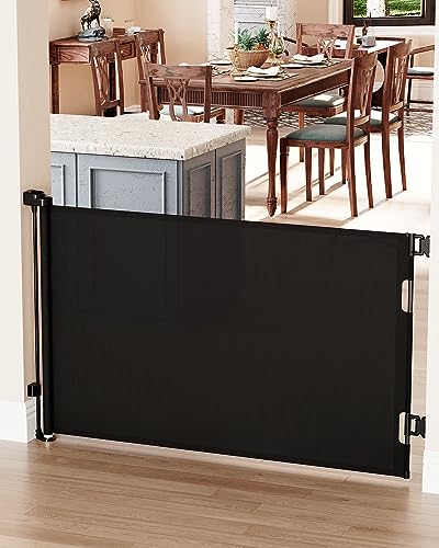 Cumbor Baby Retractable Gate 33″ Tall, Extends to 55″ Wide, Indoor/Outdoor Safety Gate Cumbor Baby Retractable Gate 33″ Tall, Extends to 55″ Wide, Indoor/Outdoor Safety Gate