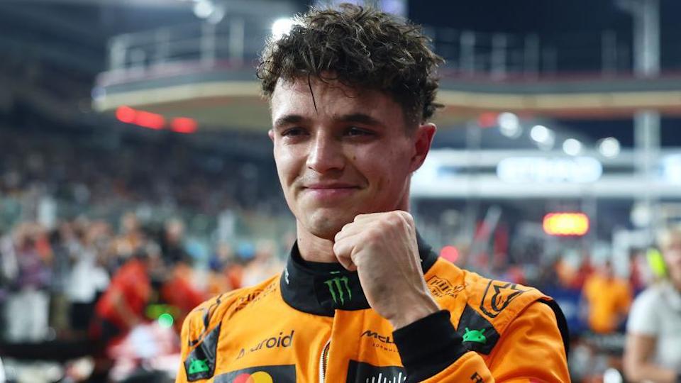 Norris on Abu Dhabi pole with Hamilton 18th Norris on Abu Dhabi pole with Hamilton 18th