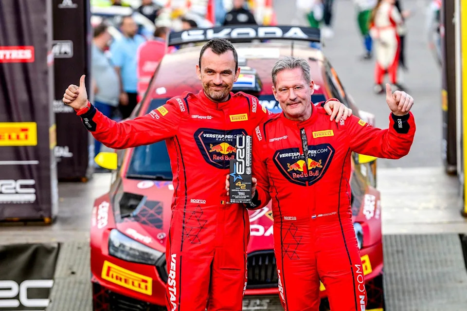 Verstappen household takes double victory as Jos wins on ERC debut Verstappen household takes double victory as Jos wins on ERC debut