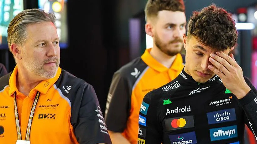 ‘I’ve let myself & the group down’ – Norris on qualifying ‘shunt’ ‘I’ve let myself & the group down’ – Norris on qualifying ‘shunt’