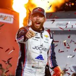 Ross Chastain stops fan who reached into his automobile and stole his hat after Coke 600 win Ross Chastain stops fan who reached into his automobile and stole his hat after Coke 600 win