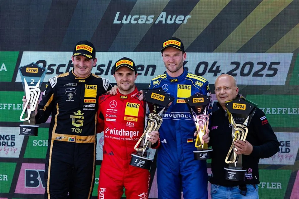 DTM Oschersleben: Lucas Auer dominates 2025 opening race DTM Oschersleben: Lucas Auer dominates 2025 opening race