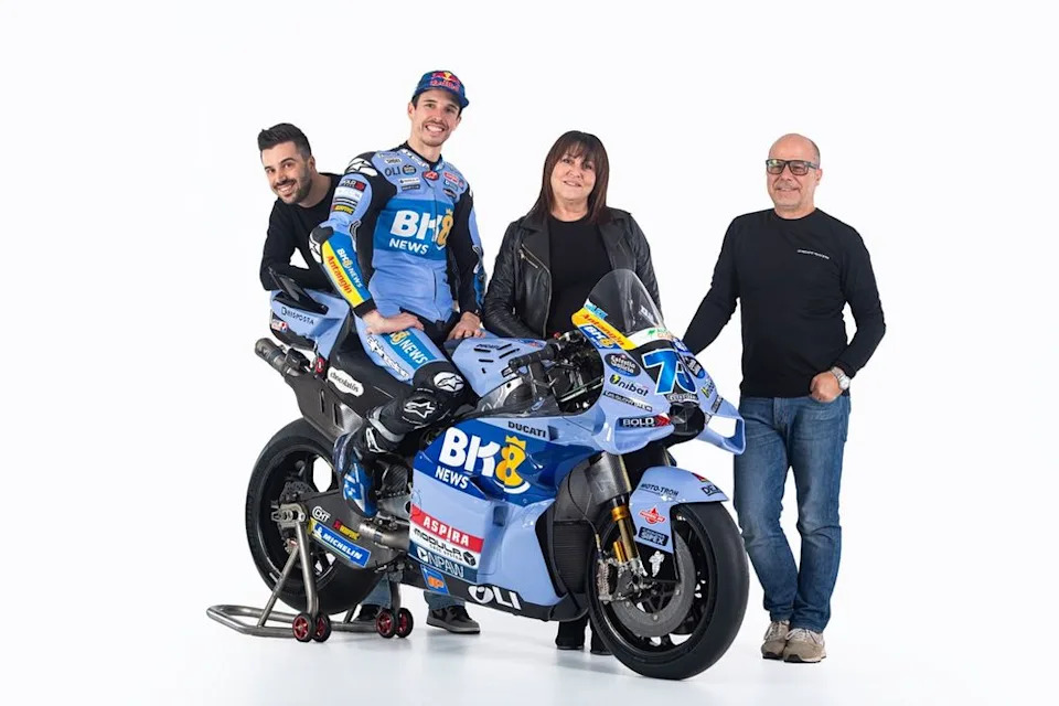 Gresini unveils 2026 livery as Alex Marquez secures factory-spec Ducati Gresini unveils 2026 livery as Alex Marquez secures factory-spec Ducati