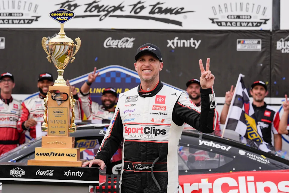 NASCAR By way of the Gears: Denny Hamlin wins, Kyle Larson goes splat, and extra courtroom discuss NASCAR By way of the Gears: Denny Hamlin wins, Kyle Larson goes splat, and extra courtroom discuss