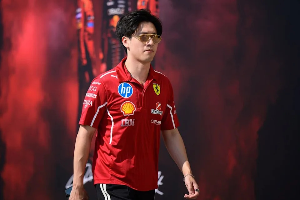 Ferrari F1 elements methods with reserve driver Zhou Guanyu after 2025 stint Ferrari F1 elements methods with reserve driver Zhou Guanyu after 2025 stint