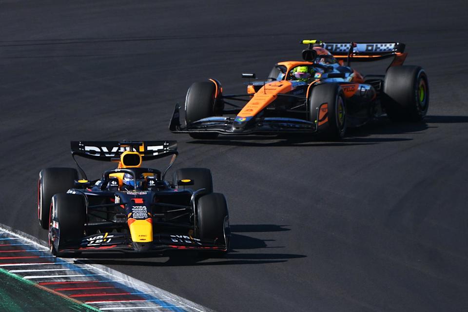 Martin Brundle requires F1 rule change after Norris and Verstappen conflict at US Grand Prix Martin Brundle requires F1 rule change after Norris and Verstappen conflict at US Grand Prix