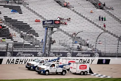 Begin of NASCAR Cup race in Nashville delayed by passing storms Begin of NASCAR Cup race in Nashville delayed by passing storms