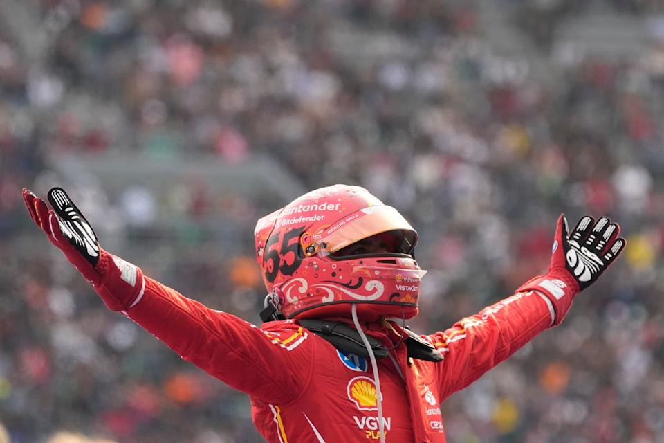 F1 Mexico Grand Prix LIVE: Carlos Sainz wins from pole place forward of Lando Norris F1 Mexico Grand Prix LIVE: Carlos Sainz wins from pole place forward of Lando Norris