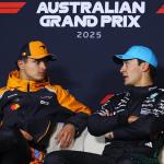 Lando Norris rubbishes intriguing George Russell declare regardless of McLaren victory in Australia Lando Norris rubbishes intriguing George Russell declare regardless of McLaren victory in Australia