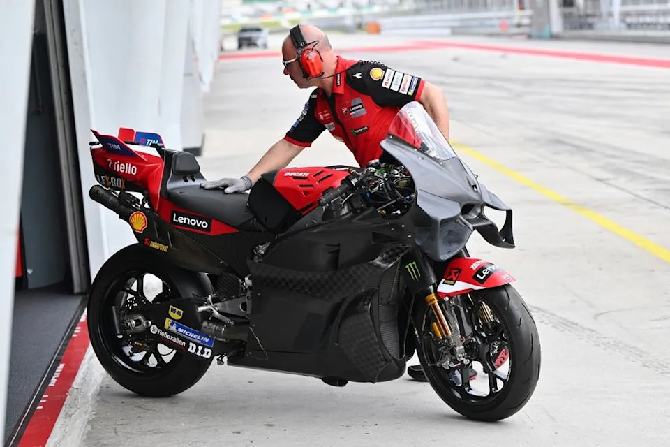 Ducati debuts new aerodynamic package deal at Sepang MotoGP shakedown Ducati debuts new aerodynamic package deal at Sepang MotoGP shakedown