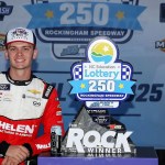 Jesse Love jokes about locking trophy in his protected after NASCAR disqualification Jesse Love jokes about locking trophy in his protected after NASCAR disqualification