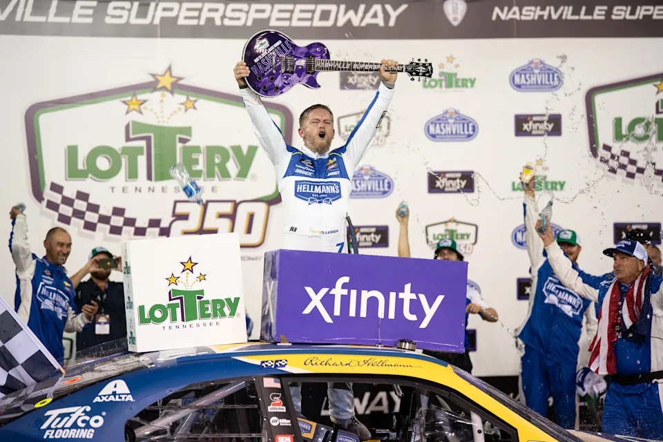 Why Dale Earnhardt Jr. was pleased with Nashville Xfinity winner Justin Allgaier Why Dale Earnhardt Jr. was pleased with Nashville Xfinity winner Justin Allgaier
