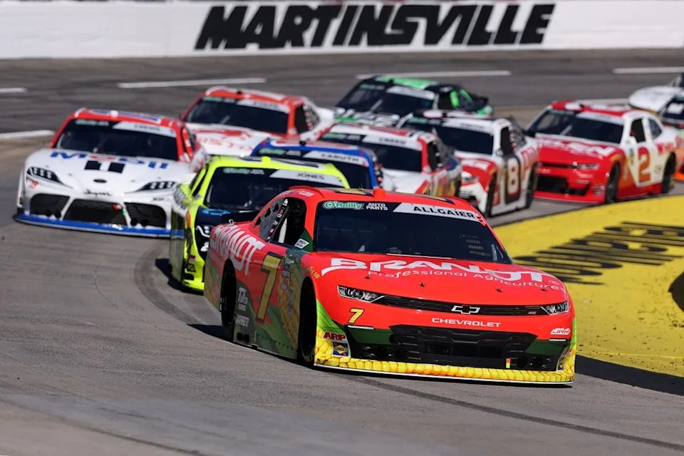 Justin Allgaier victorious in wild NASCAR O’Reilly race at Martinsville Justin Allgaier victorious in wild NASCAR O’Reilly race at Martinsville