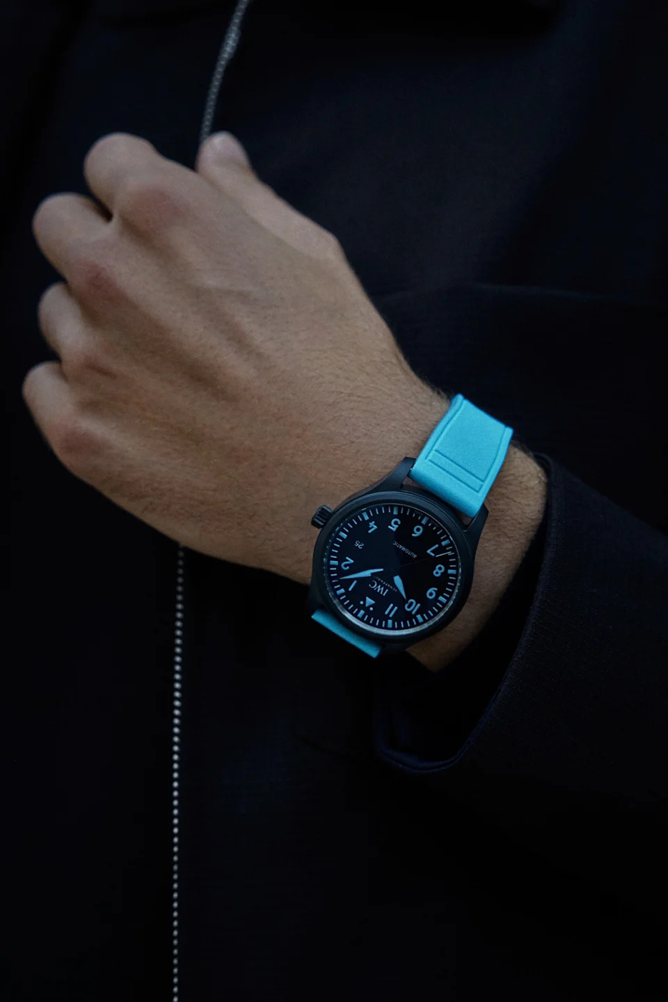 George Russell launches two signature blue IWC Pilot’s watches forward of 2026 F1 season George Russell launches two signature blue IWC Pilot’s watches forward of 2026 F1 season