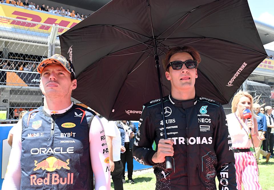 Components 1: George Russell says Max Verstappen threatened to ‘put me on my f***ing head within the wall’ in Qatar Components 1: George Russell says Max Verstappen threatened to ‘put me on my f***ing head within the wall’ in Qatar