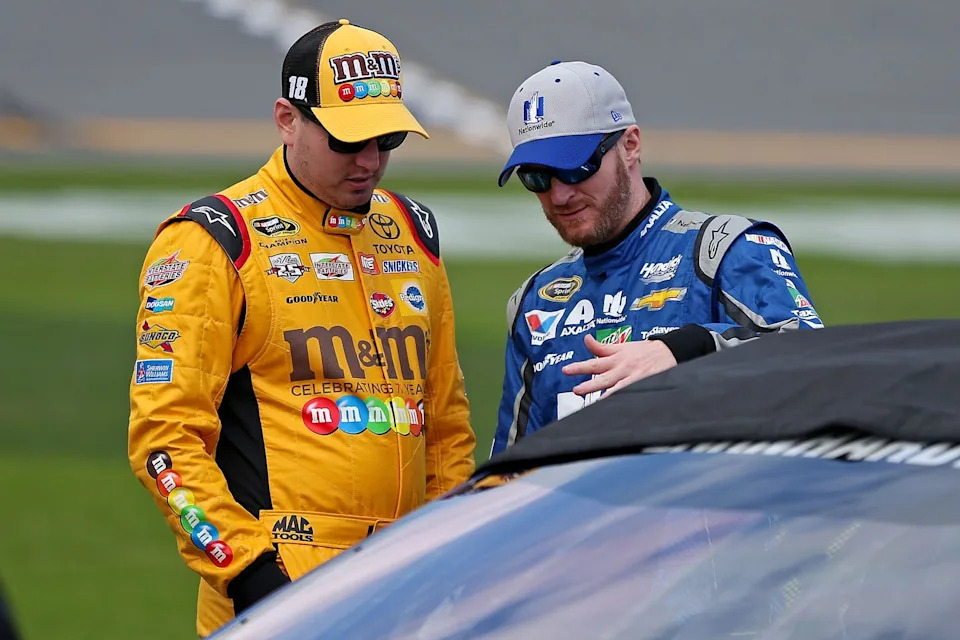 Dale Earnhardt Jr. shares emotional put up on rivalry with Kyle Busch Dale Earnhardt Jr. shares emotional put up on rivalry with Kyle Busch