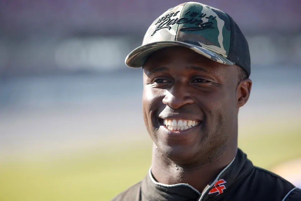 Jesse Iwuji to make shock NASCAR return at Talladega Jesse Iwuji to make shock NASCAR return at Talladega