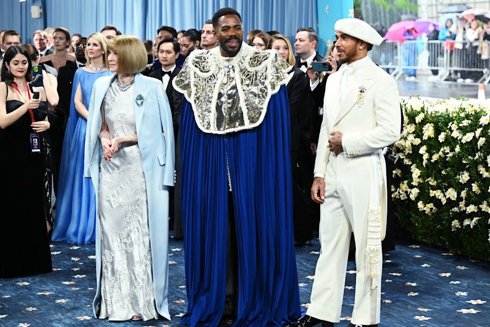 Lewis Hamilton makes his massive arrival at 2025 Met Gala Lewis Hamilton makes his massive arrival at 2025 Met Gala