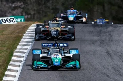 David Malukas “realized quite a bit” with tire technique to take fourth at Barber David Malukas “realized quite a bit” with tire technique to take fourth at Barber