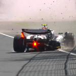 Ollie Bearman crashes out of shape on F1 full-time debut at Australian GP Ollie Bearman crashes out of shape on F1 full-time debut at Australian GP