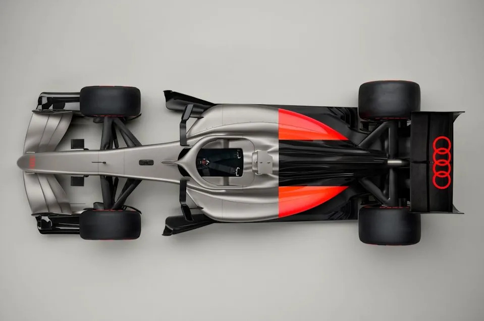 Audi targets 2030 F1 title bid because it unveils R26 idea automobile for 2026 Audi targets 2030 F1 title bid because it unveils R26 idea automobile for 2026