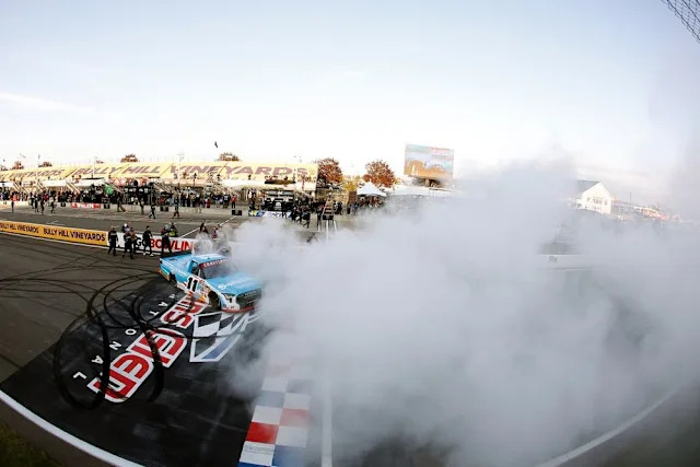Kaden Honeycutt earns first NASCAR Truck win in Watkins Glen time beyond regulation Kaden Honeycutt earns first NASCAR Truck win in Watkins Glen time beyond regulation