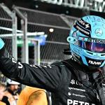 George Russell takes Las Vegas GP pole with Lewis Hamilton solely tenth George Russell takes Las Vegas GP pole with Lewis Hamilton solely tenth