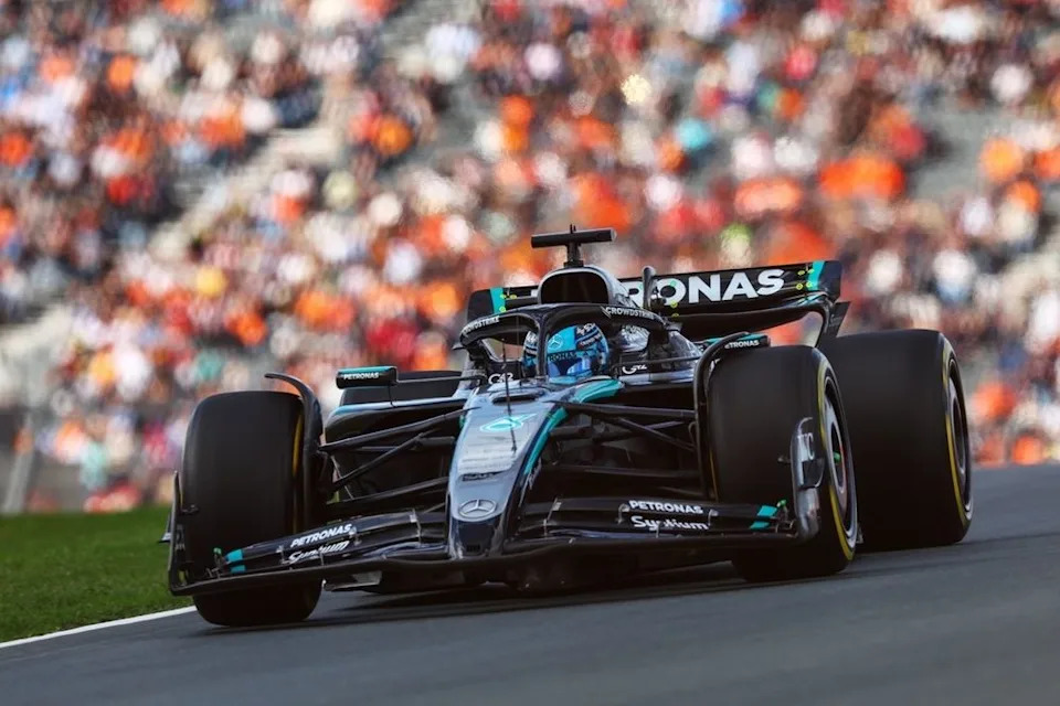 George Russell urged to not panic if Kimi Antonelli wins Mercedes battle in Miami George Russell urged to not panic if Kimi Antonelli wins Mercedes battle in Miami