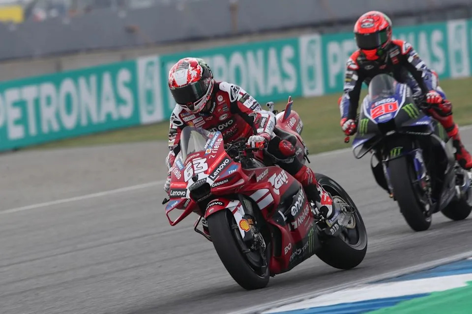 MotoGP Thai GP: Marco Bezzecchi lays down ominous Friday marker MotoGP Thai GP: Marco Bezzecchi lays down ominous Friday marker