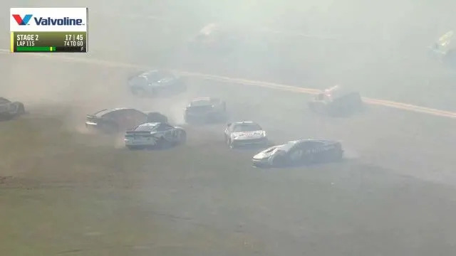 Bubba Wallace Leads Earlier than Enormous 26-Automobile Crash Breaks Out in NASCAR Race Bubba Wallace Leads Earlier than Enormous 26-Automobile Crash Breaks Out in NASCAR Race