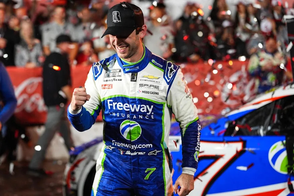 Daniel Suarez honored Kyle Busch with heartfelt tribute after profitable Coca-Cola 600 Daniel Suarez honored Kyle Busch with heartfelt tribute after profitable Coca-Cola 600