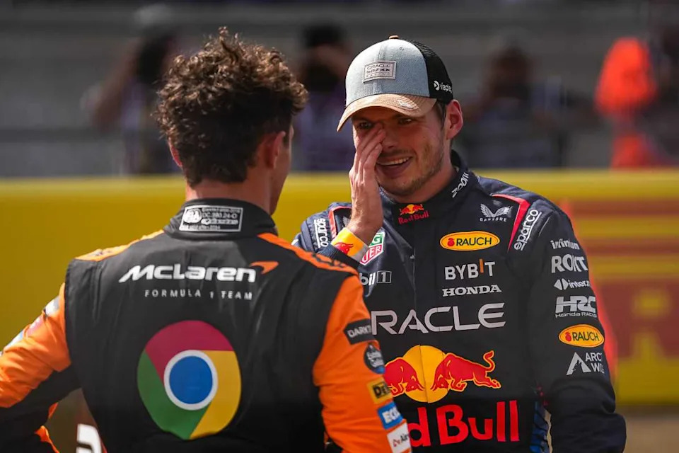 Lando Norris Jokes About Max Verstappen’s Dad Velocity After “Unreal” Miami GP Pole Lando Norris Jokes About Max Verstappen’s Dad Velocity After “Unreal” Miami GP Pole