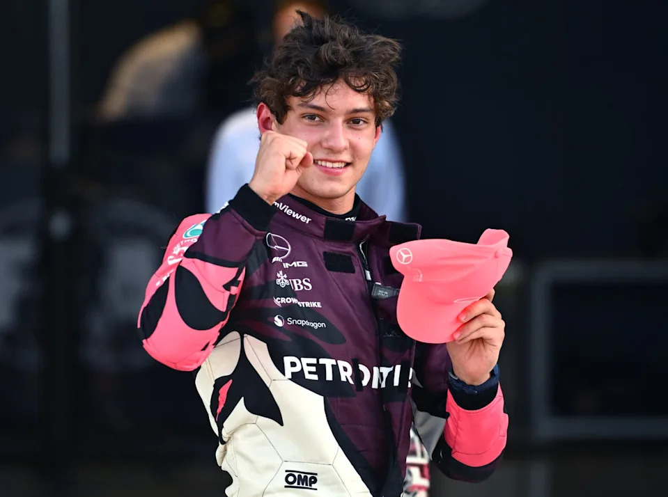 Kimi Antonelli takes shock maiden F1 pole for Miami GP dash Kimi Antonelli takes shock maiden F1 pole for Miami GP dash