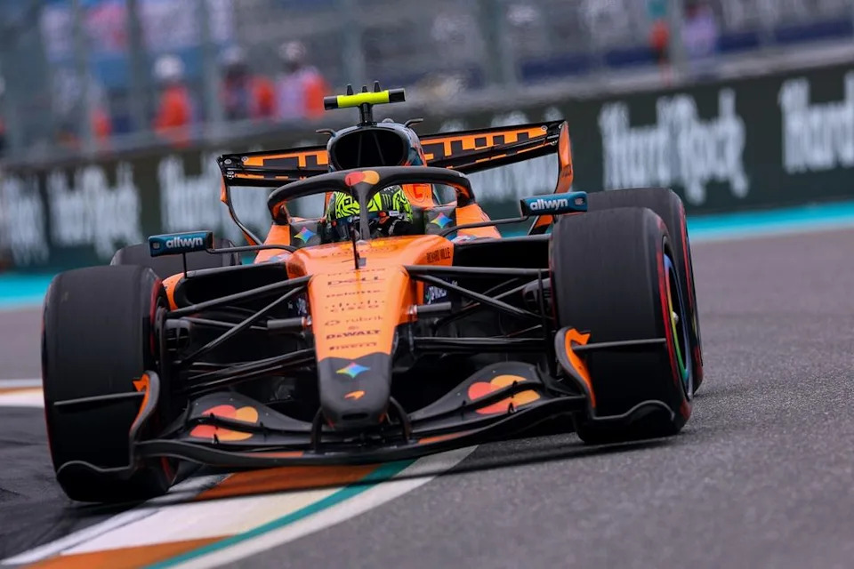 McLaren technique below fireplace after Lando Norris missed out on Miami GP victory McLaren technique below fireplace after Lando Norris missed out on Miami GP victory