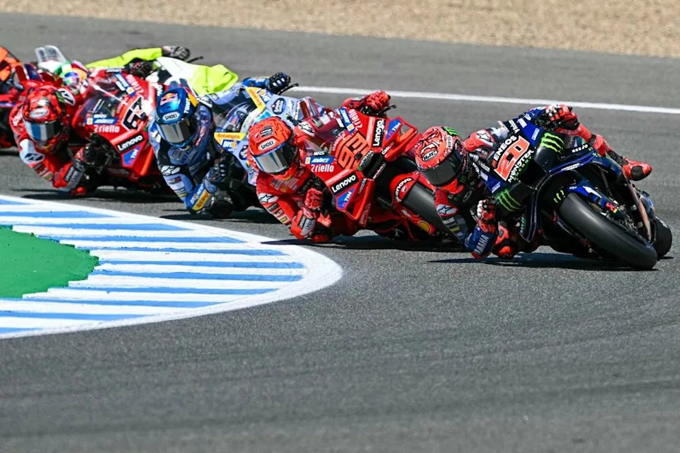 MotoGP Spanish GP: Marc Marquez wins dash as Fabio Quartararo crashes MotoGP Spanish GP: Marc Marquez wins dash as Fabio Quartararo crashes