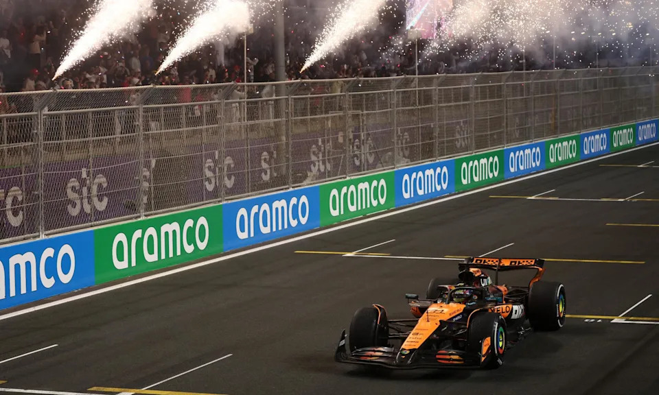 Oscar Piastri storms to Saudi Arabian F1 GP win and now leads title race Oscar Piastri storms to Saudi Arabian F1 GP win and now leads title race