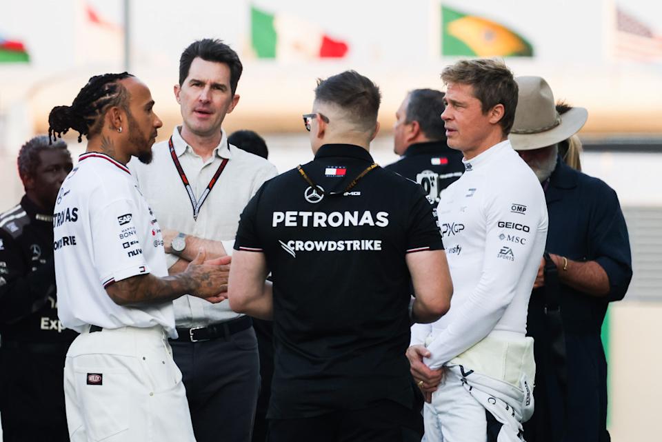 Lewis Hamilton’s F1 Movie Crew Picks Between Brad Pitt and Tom Cruise Lewis Hamilton’s F1 Movie Crew Picks Between Brad Pitt and Tom Cruise