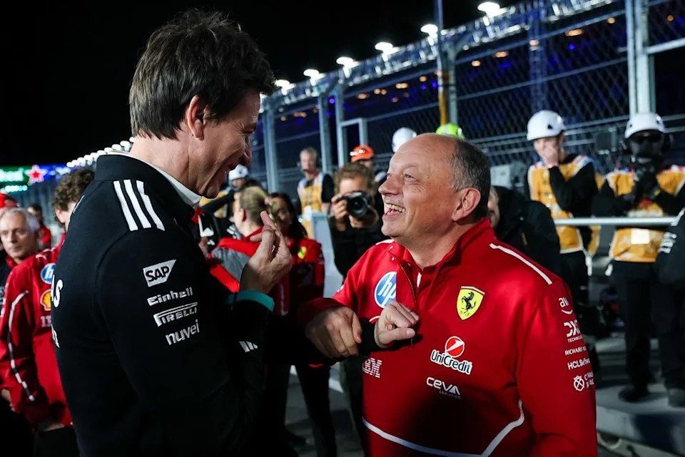 Toto Wolff “in two minds” on Christian Horner F1 return: “He is damaged a whole lot of glass” Toto Wolff “in two minds” on Christian Horner F1 return: “He is damaged a whole lot of glass”