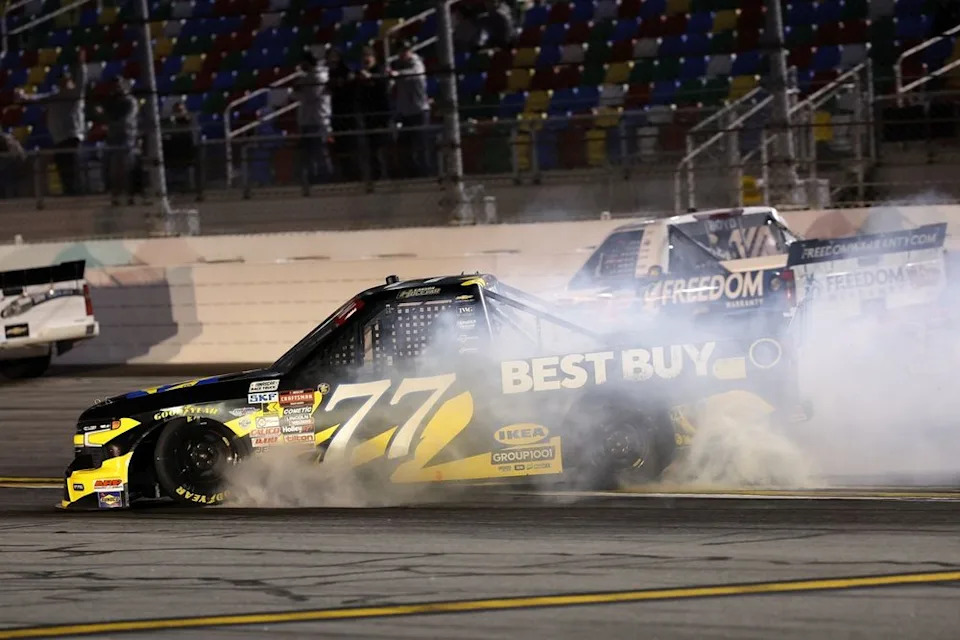 Carson Hocevar’s last-lap 500 heartbreak ends his wild Daytona Speedweek Carson Hocevar’s last-lap 500 heartbreak ends his wild Daytona Speedweek