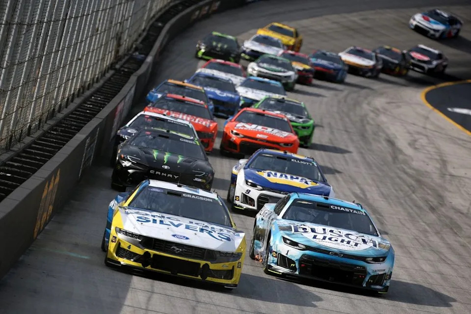 Ty Gibbs earns first NASCAR Cup win with Bristol picture end Ty Gibbs earns first NASCAR Cup win with Bristol picture end