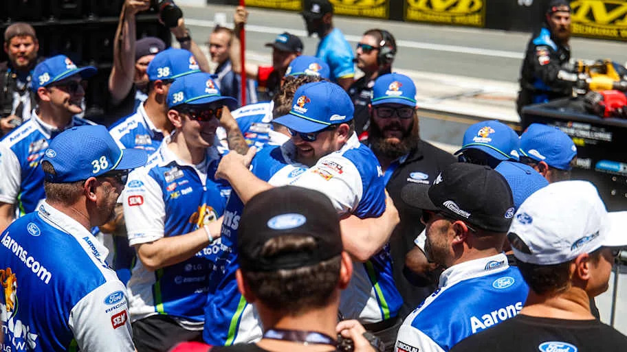 Denny Hamlin Takes All-Star Race Pole In Chaotic Qualifying Session Denny Hamlin Takes All-Star Race Pole In Chaotic Qualifying Session