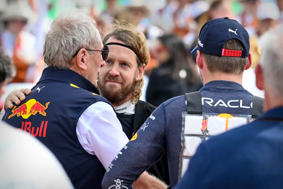 Sebastian Vettel Responds to Purple Bull Advisor Rumors: “There Is Solely One Helmut Marko” Sebastian Vettel Responds to Purple Bull Advisor Rumors: “There Is Solely One Helmut Marko”