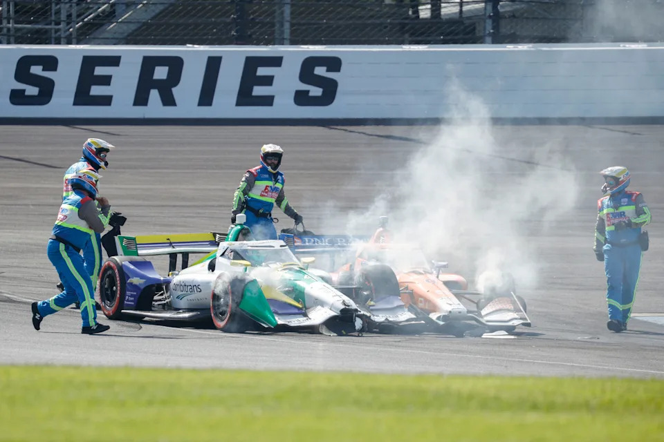 IndyCar adjustments full course yellow pointers after Alexander Rossi incident at Sonsio Grand Prix IndyCar adjustments full course yellow pointers after Alexander Rossi incident at Sonsio Grand Prix